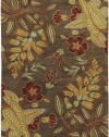 5' x 8' Rectangular Surya Area Rug GRA9927-58 Cocoa/Rust Color Hand Tufted in India Gramercy Collection