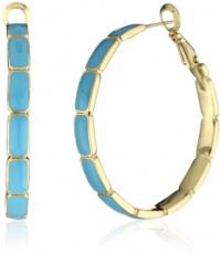 Kate Spade New York Park Guell Blue Hoop Earrings Kate Spade New York Park Guell Blue Hoop Earrings
