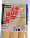 Shur-Line 07899S One Coat Smooth Roller Cover, 3-Pack