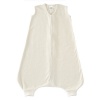 HALO SleepSack Micro-Fleece Early Walker Wearable Blanket, Cream, Large