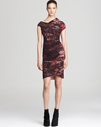 Exclusive to Bloomingdale's, this printed Helmut Lang dress is a practice in asymmetry. Angular cuts and a form-fitting silhouette are unique and eye-catching, creating a fashion-forward look that belongs in your fall wardrobe. Exclusive to Bloomingdale's, this printed Helmut Lang dress is a practice in asymmetry. Angular cuts and a form-fitting silhouette are unique and eye-catching, creating a fashion-forward look that belongs in your fall wardrobe.