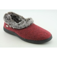 ACORN Women's Chinchilla Collar Slipper Crackleberry ACORN Women's Chinchilla Collar Slipper Crackleberry