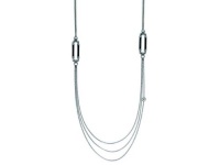 Emporio Armani EGS1209 Women's Stainless Steel Crystal Onyx Pendant Necklace Jewelry Emporio Armani EGS1209 Women's Stainless Steel Crystal Onyx Pendant Necklace Jewelry