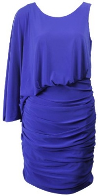 Betsy & Adam Women's Jersey Batwing Dress 10 Royal Blue Betsy & Adam Women's Jersey Batwing Dress 10 Royal Blue
