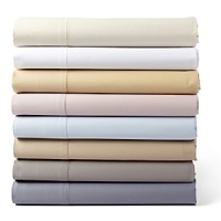 Luxe 600-thread count Egyptian cotton sheets with double hemstitch detail. Imported. Luxe 600-thread count Egyptian cotton sheets with double hemstitch detail. Imported.