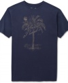 And the living is easy. Keep your style as relaxed as you are with this graphic t-shirt from Tasso Elba.