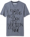 Throwback in style with this classic DKNY Jeans tee.