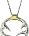Elizabeth and James Antler Silver and Gold-Plated Pendant Necklace, 16-18