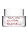 Early Correction. Continuous Protection. Visible Perfection. Multi-Active Day is the newest innovation from Clarins; high performance skin care with new formulas and textures, that goes beyond prevention to visibly correct early signs of aging.
