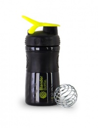 BlenderBottle SportMixer, Black and Green, 0.35 Pound BlenderBottle SportMixer, Black and Green, 0.35 Pound