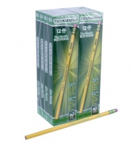 Dixon Ticonderoga Woodcase Pencil, HB #2, Yellow Barrel, 96 per Pack (13872) Dixon Ticonderoga Woodcase Pencil, HB #2, Yellow Barrel, 96 per Pack (13872)
