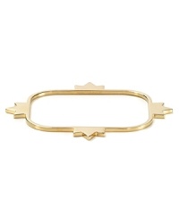 Decidedly downtown, this Rebecca Minkoff bangle defines your wrist with its skinny silhouette, styled to lend a subtle edge to your bracelet stack. Decidedly downtown, this Rebecca Minkoff bangle defines your wrist with its skinny silhouette, styled to lend a subtle edge to your bracelet stack.