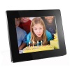 Aluratek ADMPF108F 8-inch Hi-Res Digital Photo Frame With 512MB Built in Memory (Black)