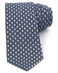 Simple refinement in pure silk, this handsome tie from Valentino adds a spark to your professional attire and makes an easy pairing with multiple dress shirts already in your wardrobe. Simple refinement in pure silk, this handsome tie from Valentino adds a spark to your professional attire and makes an easy pairing with multiple dress shirts already in your wardrobe.