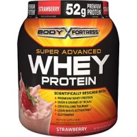 Body Fortress Super Advanced Whey Protein Powder Strawberry, 2lb Body Fortress Super Advanced Whey Protein Powder Strawberry, 2lb