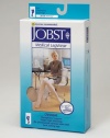 Women's Opaque 20-30 mmHg Closed Toe Thigh High Firm Support Stocking Size: Large, Color: Classic Black