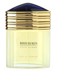 Boucheron pour Homme, an elegant and subtle blend of citrus and woody notes. The opening aromatic freshness gives way to a subtly spicy harmony followed by an intensely woody signature.A rich and intense fragrance concentration in a luxurious bottle with a masculine shape. Boucheron pour Homme, an elegant and subtle blend of citrus and woody notes. The opening aromatic freshness gives way to a subtly spicy harmony followed by an intensely woody signature.A rich and intense fragrance concentration in a luxurious bottle with a masculine shape.