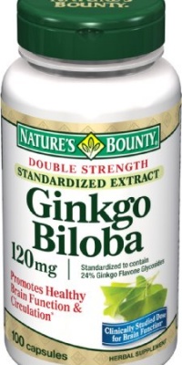 Nature's Bounty Ginkgo Biloba 120mg, 100 Capsules Nature's Bounty Ginkgo Biloba 120mg, 100 Capsules