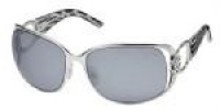 Roberto Cavalli Sunglasses Womens RC457 18C Silver Zebra Roberto Cavalli Sunglasses Womens RC457 18C Silver Zebra