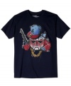 From the mean streets of Cybrotron comes this cool Hybrid Transformers graphic tee.