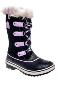 Sorel Tofino Lace-Up Boot,Black/Hydrangea,5 M US Big Kid Sorel Tofino Lace-Up Boot,Black/Hydrangea,5 M US Big Kid