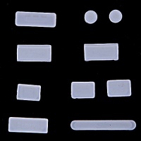 HDE® Clear Port Dust Plugs for Macbook Pro Retina Display HDE® Clear Port Dust Plugs for Macbook Pro Retina Display