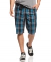 Pattern your look after classic preppy style with these plaid shorts from INC International Concepts.