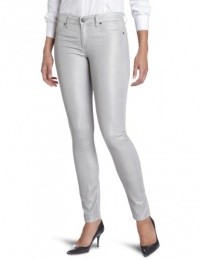 Calvin Klein Jeans Women's Petite Liquid Metal Power Stretch Legging