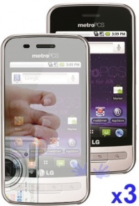 LG MS690 Optimus M Mirror Reflect Screen Protector ( 3 Pack ) LG MS690 Optimus M Mirror Reflect Screen Protector ( 3 Pack )