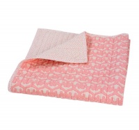 Dwellstudio Organic Quilted Play Blanket, Filigree Blossom Dwellstudio Organic Quilted Play Blanket, Filigree Blossom