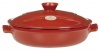 Emile Henry 614593 Flame Top 12-Inch Brazier Red