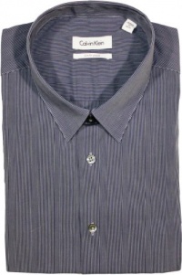 Calvin Klein BODY Slim Fit Stretch Fine Stripe Dress Shirt Calvin Klein BODY Slim Fit Stretch Fine Stripe Dress Shirt