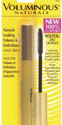 L'Oreal Paris Voluminous Naturale Mascara, Black, 0.28-Fluid Ounce L'Oreal Paris Voluminous Naturale Mascara, Black, 0.28-Fluid Ounce