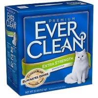 Ever Clean Extra Strength Cat Litter, Unscented, 25-Pound Box Ever Clean Extra Strength Cat Litter, Unscented, 25-Pound Box