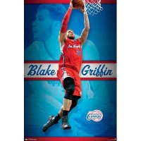 (22x34) Blake Griffin - Los Angeles Clippers Basketball Poster (22x34) Blake Griffin - Los Angeles Clippers Basketball Poster