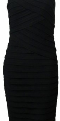 Xscape by Joanna Chen Women's Asymmetrical Tucked Dress Xscape by Joanna Chen Women's Asymmetrical Tucked Dress