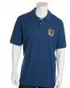 Club Room Blue Short Sleeve Casual Polo