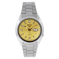 Seiko Men's SNXS81K Seiko 5 Automatic Gold Dial Stainless Steel Watch Seiko Men's SNXS81K Seiko 5 Automatic Gold Dial Stainless Steel Watch