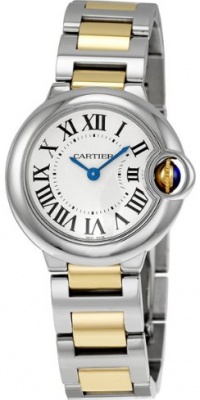Cartier Women's W69007Z3 Ballon Bleu Stainless Steel and 18K Gold Watch Cartier Women's W69007Z3 Ballon Bleu Stainless Steel and 18K Gold Watch