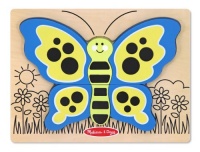 Melissa & Doug My First Chunky Puzzle - Butterfly Melissa & Doug My First Chunky Puzzle - Butterfly
