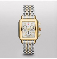 Michele Signature Deco Mother of Pearl 18kt Yellow Gold-plated Watch MWW06P0001 Michele Signature Deco Mother of Pearl 18kt Yellow Gold-plated Watch MWW06P0001