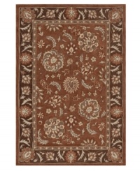 A beautifully detailed motif teeming with lush botanicals enlivens your home with old-world grandeur. Hand tufted in densely woven polyester and acrylic, this plush area rug from Dalyn will maintain its subtle coloration and rich texture for years to come. A beautifully detailed motif teeming with lush botanicals enlivens your home with old-world grandeur. Hand tufted in densely woven polyester and acrylic, this plush area rug from Dalyn will maintain its subtle coloration and rich texture for years to come.