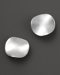Undulating discs of sterling silver make a striking statement. By Ippolita. Undulating discs of sterling silver make a striking statement. By Ippolita.