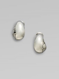 From the Kali Collection. This curvy design features a pebbled texture in sleek sterling silver. Sterling silverLength, about ¾Post backImported From the Kali Collection. This curvy design features a pebbled texture in sleek sterling silver. Sterling silverLength, about ¾Post backImported