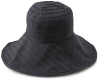 San Diego Hat Company Women's Ribbon Large Brim Floppy Hat, Black, One Size San Diego Hat Company Women's Ribbon Large Brim Floppy Hat, Black, One Size