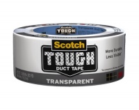 3M Scotch Transparent Duct Tape, 1.88-Inch by 20-Yard (2120-A)