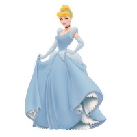 ROOMMATES RMK1465GM Cinderella Peel & Stick Giant Wall Decal with Gems ROOMMATES RMK1465GM Cinderella Peel & Stick Giant Wall Decal with Gems