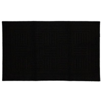 Townhouse Rugs Brighton Carved Solid Black 27 by 45-Inch Rug Townhouse Rugs Brighton Carved Solid Black 27 by 45-Inch Rug