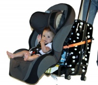 Go-Go Babyz Travelmate Car Seat Luggage Strap, Orange, One Size Go-Go Babyz Travelmate Car Seat Luggage Strap, Orange, One Size
