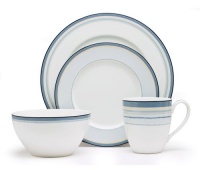 Noritake Java Graphite Swirl 4-Piece Place Setting Noritake Java Graphite Swirl 4-Piece Place Setting